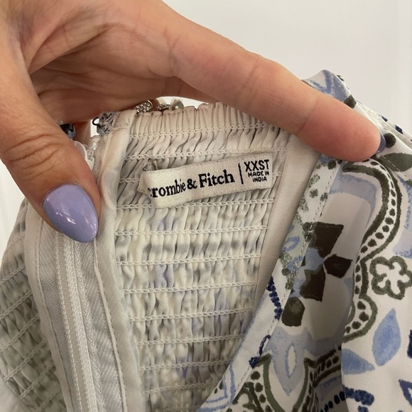 Abercrombie & Fitch Scoopneck Slip Midi Dress - XXST - Picture 6 of 7